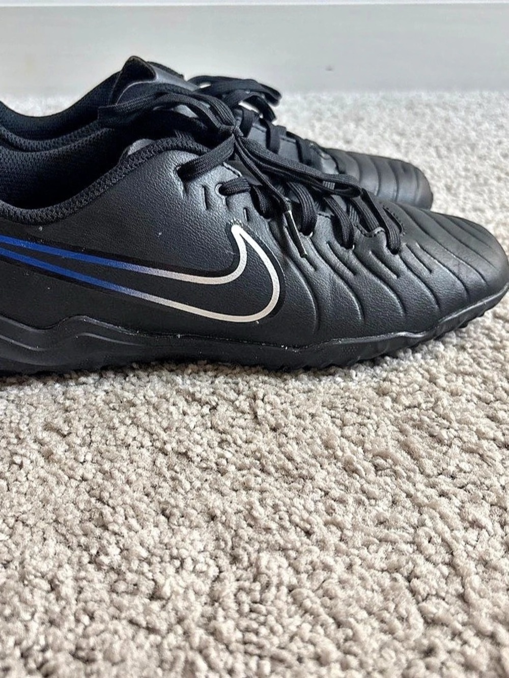 Nike Tiempo Legend 10 Academy AG Black & Blue US 9